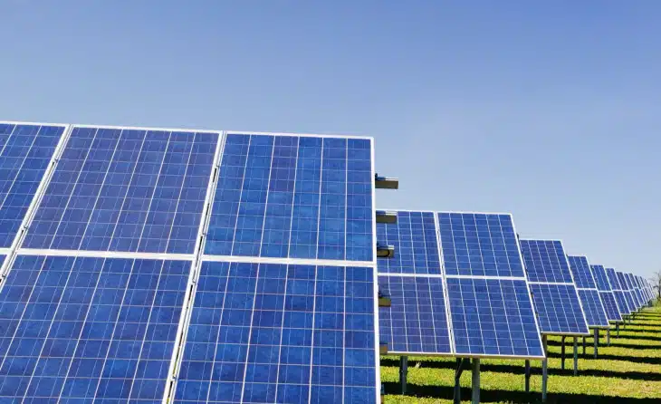 Commercial solar panel for business
