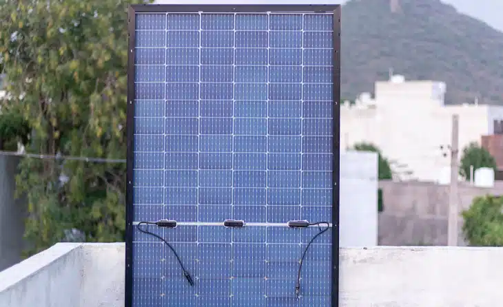 Solar Panel on the Roof top